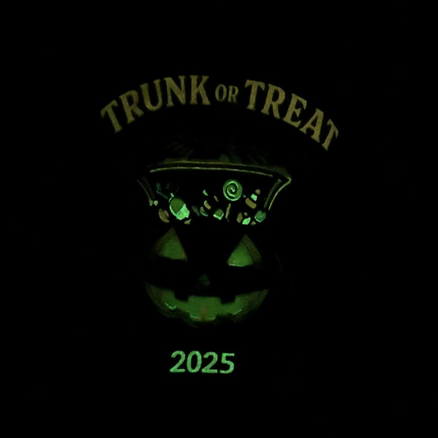 Trunk or Treat 2025 shirt glowing in the dark